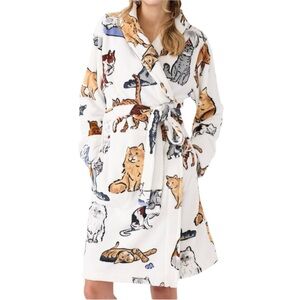 Vera Bradley A Cat’s Life Fleece Robe